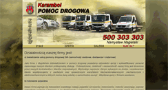 Desktop Screenshot of pomoc-drogowa-krakow.pl