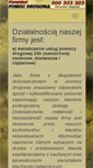 Mobile Screenshot of pomoc-drogowa-krakow.pl